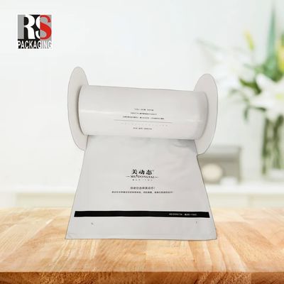 Impresión de grabado abanico plegado bolsas de auto preabierto bolso de correo poli para el envío