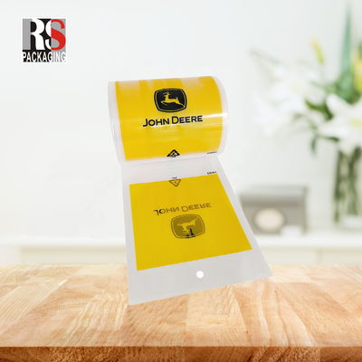 Sello térmico bolsas de embalaje automático reciclable bolsas preabertas en un rollo logotipo impreso a medida