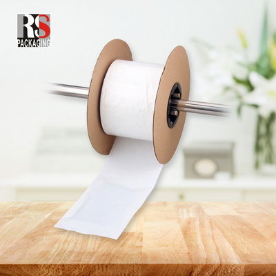 Bolsa para automóviles plana preabierta en el rollo de 0,05 mm de espesor para productos electrónicos