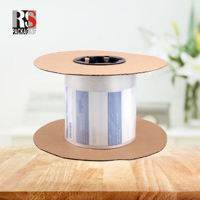Bolsa de automóvil perforada preaberta de plástico impreso personalizado para sellado térmico automático