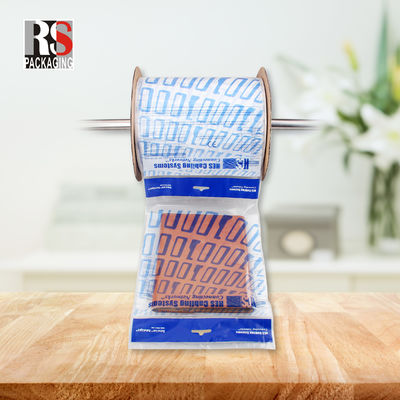 Bolsa de automóvil perforada preaberta de plástico impreso personalizado para sellado térmico automático