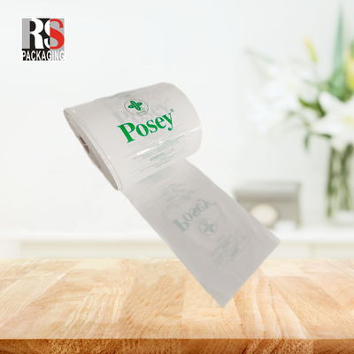 Bolsas de embalaje perforadas de plástico de línea automática de 5 pulgadas x 7 pulgadas impresas a medida
