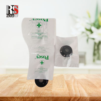 Bolsas de embalaje perforadas de plástico de línea automática de 5 pulgadas x 7 pulgadas impresas a medida