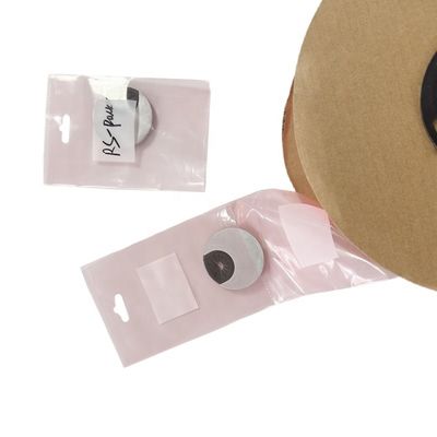 2 pulgadas mini bolsas de auto pre-abiertas en rollos LDPE bolsas de embalaje de plástico pequeño poli