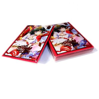 Tarjetas de comercio de estilo nacional Mangas protector impermeable Color claro o personalizado