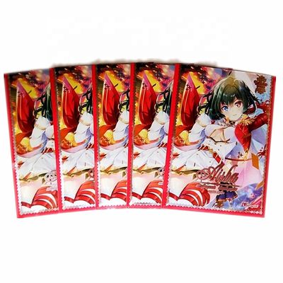 Tarjetas de comercio de estilo nacional Mangas protector impermeable Color claro o personalizado