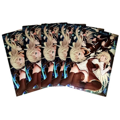 Las mangas de cartas de juego holográficas de cristal de piedra preciosa son imprescindibles para los profesionales de los negocios