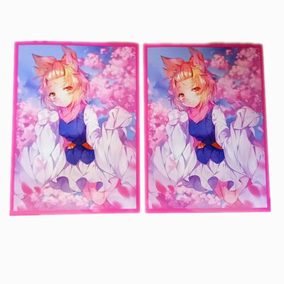 Manos de tarjetas MTG de plástico transparente personalizado TCG Yugioh Protectores de tarjetas comerciales