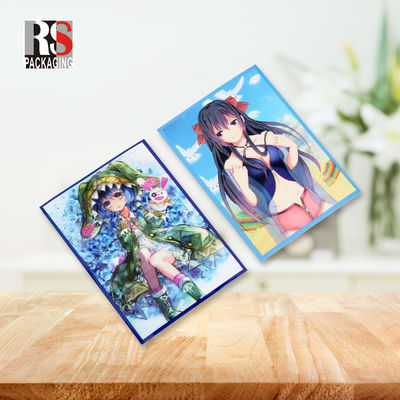 Manchas de tarjetas de comercio de plástico poli transparente personalizado para la protección de tarjetas definitiva