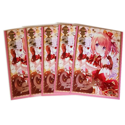 Protectores de tarjetas de intercambio de plástico duro de PVC transparentes de dos lados
