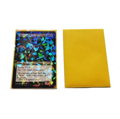 Top Open PP Trading Juego de cartas Manga Holográfico Toploader Manga Impreso por encargo