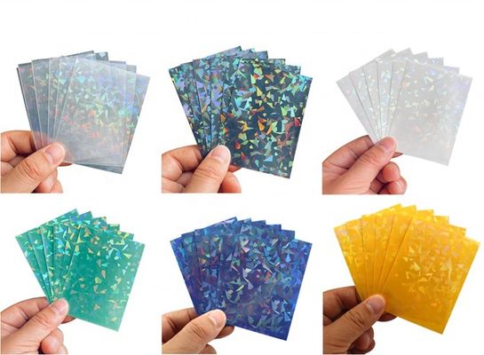 Top Open PP Trading Juego de cartas Manga Holográfico Toploader Manga Impreso por encargo
