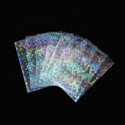 Top Open PP Trading Juego de cartas Manga Holográfico Toploader Manga Impreso por encargo
