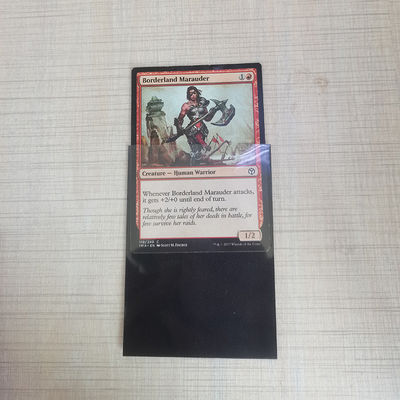 50 / 60 / 100 Pcs Manos de tarjeta negras Cargadores para tarjetas de intercambio
