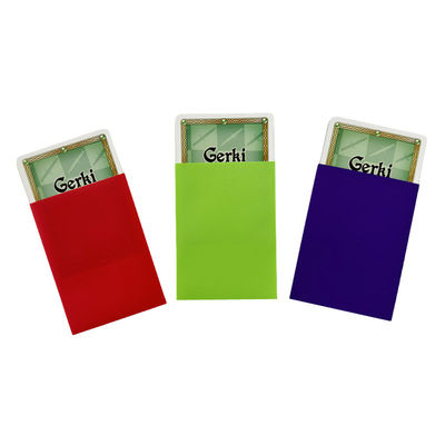Blanda doble láser impermeable Toploader para 100PCS Arte personalizado Impreso Manchas de tarjetas deportivas