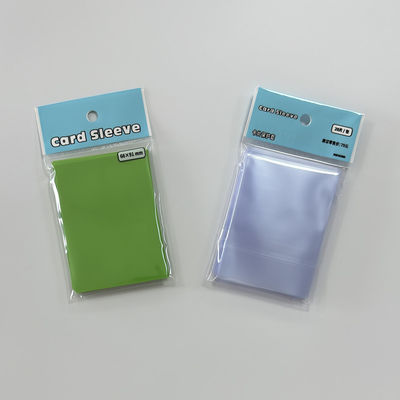 Conjunto de hologramas personalizados de 100 fundas de tarjetas para la protección de las tarjetas de juego y el tirador