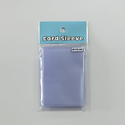 Conjunto de hologramas personalizados de 100 fundas de tarjetas para la protección de las tarjetas de juego y el tirador