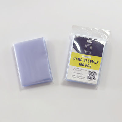 Conjunto de hologramas personalizados de 100 fundas de tarjetas para la protección de las tarjetas de juego y el tirador