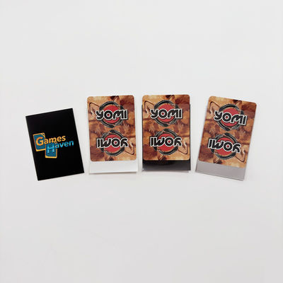 Esposas de protector de tarjetas personalizadas para juegos brillantes mate 50 / 60 / 100pcs por paquete