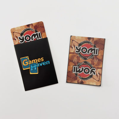 Esposas de protector de tarjetas personalizadas para juegos brillantes mate 50 / 60 / 100pcs por paquete