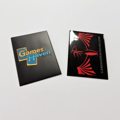 Esposas de protector de tarjetas personalizadas para juegos brillantes mate 50 / 60 / 100pcs por paquete
