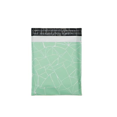 Bolsa de envío de plástico blanco LDPE poli para ropa embalaje personalizado