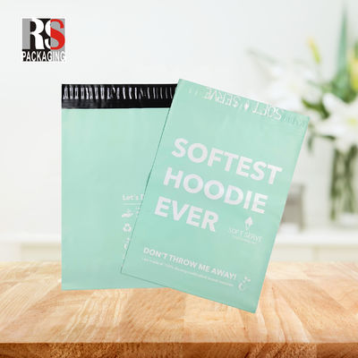 Bolsa de envío de plástico blanco LDPE poli para ropa embalaje personalizado