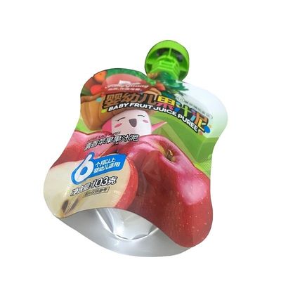 Bolso de boca libre BAP Bolso de embalaje de alimentos para bebés Jugo líquido Bolso de bebida con tapa de tornillo