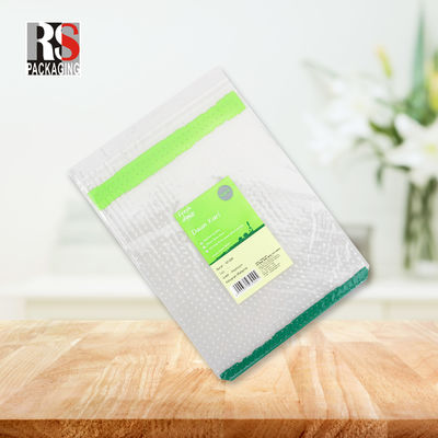 Bolsas de embalaje de micro perforación personalizadas con bolsas de embalaje Bopp claras para malla de frutas y verduras