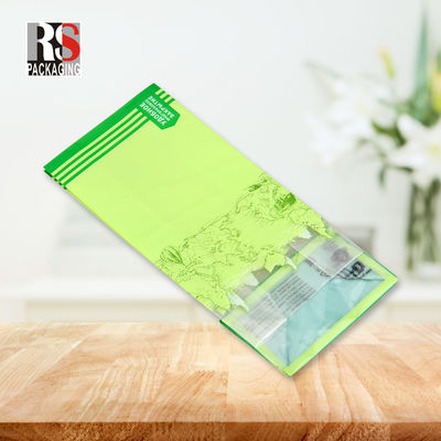 Bolsas de plástico con fondo plano embalaje Bopp Opp Bolsas de celulosa transparente para caramelos