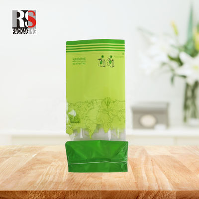 Bolsas de plástico con fondo plano embalaje Bopp Opp Bolsas de celulosa transparente para caramelos