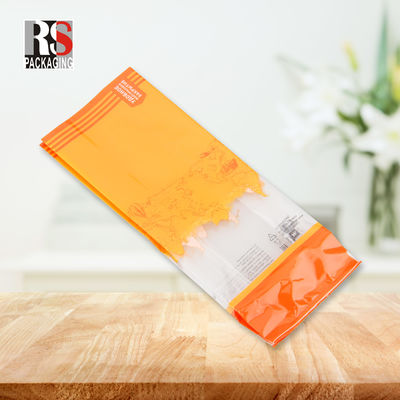 Bolsas de plástico con fondo plano embalaje Bopp Opp Bolsas de celulosa transparente para caramelos
