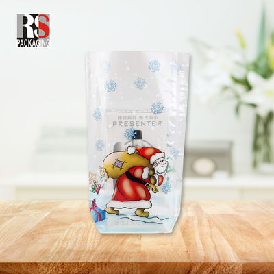 Comida Bolsa de fondo plano Bopp Bolsa de plástico cuadrada Bottom Gravure Impresión