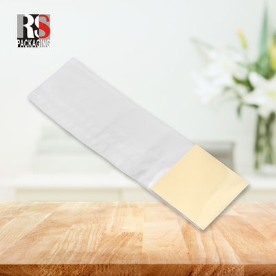 Bolsa de celulosa industrial de alimentos con fondo plano con mango de sellado abierto 4x8x20cm