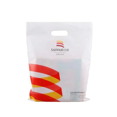 Bolsa de compras de LDPE eco amigable Comestibles reciclables Bolsas de plástico