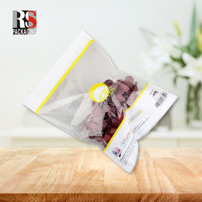 Resistencia a la humedad Micro bolsa perforada grabado impreso para la conservación de alimentos