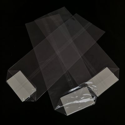 Bolsas de plástico de fondo cuadrado de bloque cruzado de poli-oppo Bolsas de embalaje de alimentos re-cerrables