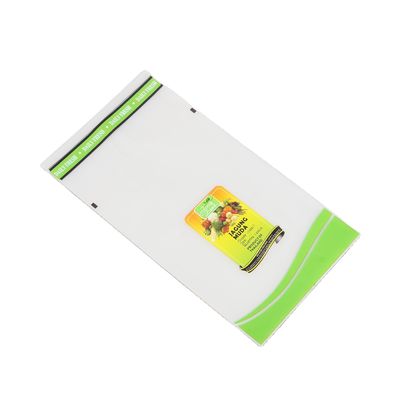 Bolsa de plástico Bopp de diseño sofisticado para la conservación de alimentos