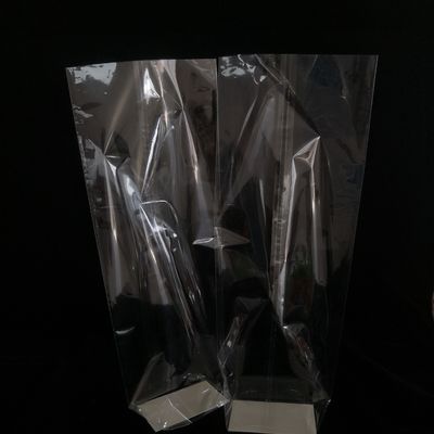 Bolsas de plástico de fondo cuadrado de bloque cruzado de poli-oppo Bolsas de embalaje de alimentos re-cerrables
