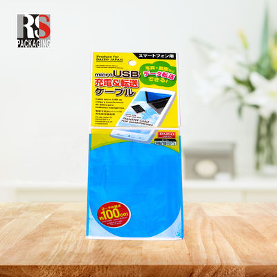 Bolsa de plástico autoadhesivo transparente de Bopp Poly vuelva a cerrarse Bolsa de plástico de pie con cabeza