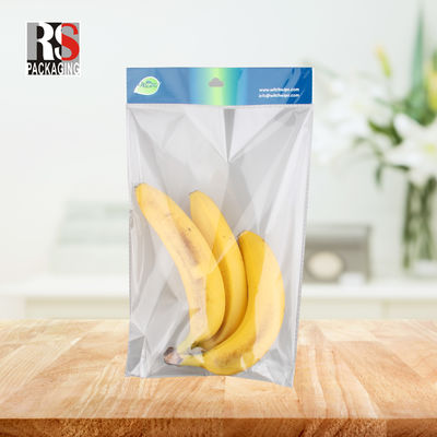 Bolsas transparentes de BOPP autoadhesivo transparente anti niebla para verduras frescas