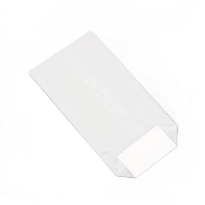 Bolsa de fondo plano transparente Embalaje Bolsa de plástico OPP con sello adhesivo