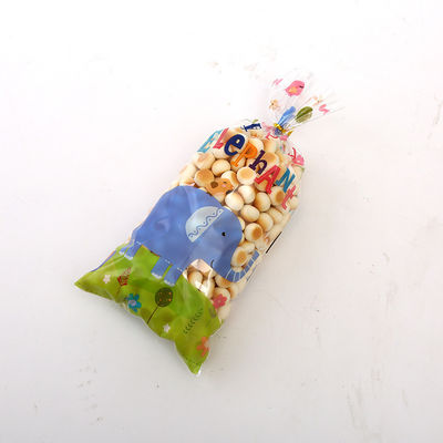 Bolso de plástico Bopp Poly Bolso de fiesta de cumpleaños Bolso de botín para embalaje de caramelo gomoso
