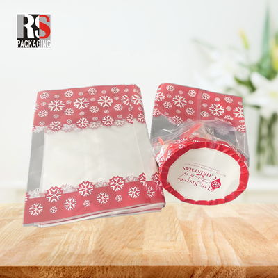 Bolsas de celulosa de fondo plano embalaje sello térmico bolsas de apoyo para dulces de chocolate