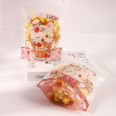 Pedidos personalizados aceptados Bolsas de regalo de celofán para galletas de panadería Chocolate y postres