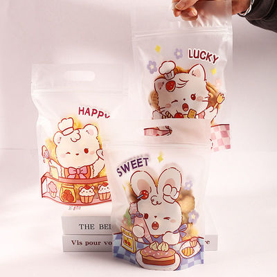 Pedidos personalizados aceptados Bolsas de regalo de celofán para galletas de panadería Chocolate y postres