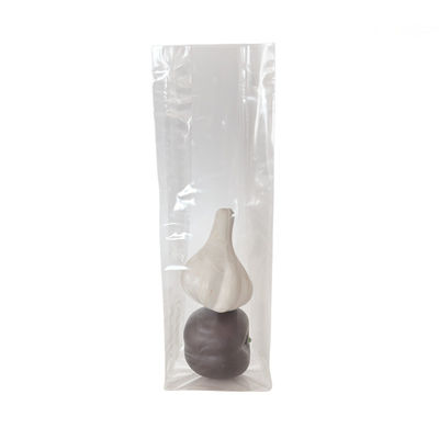 Bolsas de celofán de fondo plano y transparente de costumbre Bolsas de fondo plano y de pie para dulces dulces