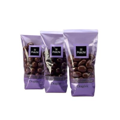 Sello térmico de bolsas de plástico laminadas de polipropileno a prueba de olor para envases de chocolate