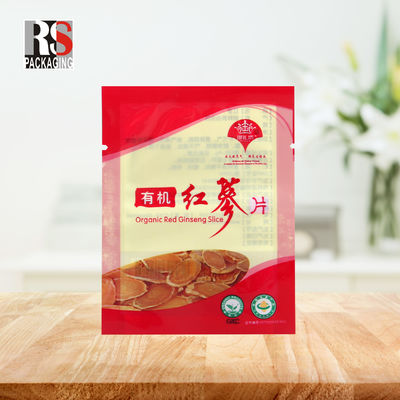 Sello térmico de bolsas de plástico laminadas de polipropileno a prueba de olor para envases de chocolate