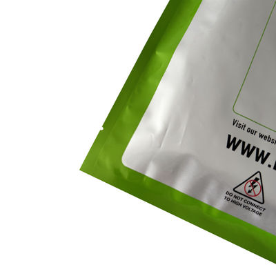 Envasado con bandeja de luz LED de aluminio personalizado Bolsa antiestática de cierre por cierre con muescas desgarradoras